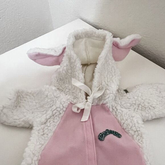 Vintage Cabbage Patch Kids Lamb Sheep Doll Costume Clothes Outfit One Piece 1984 - Picture 9 of 16